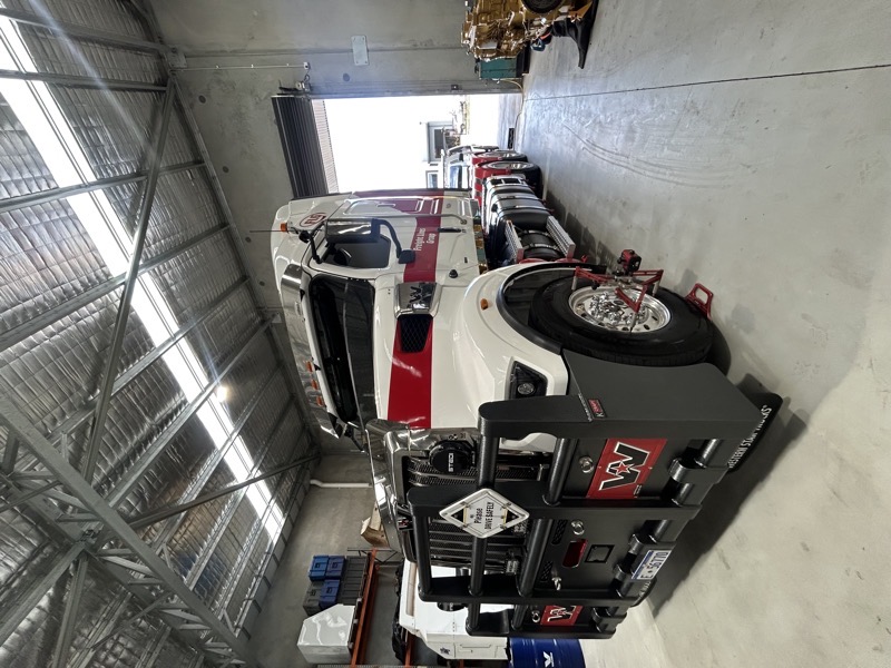 Precision laser wheel alignment for trucks and heavy vehicles at MPM Diesel Forrestdale